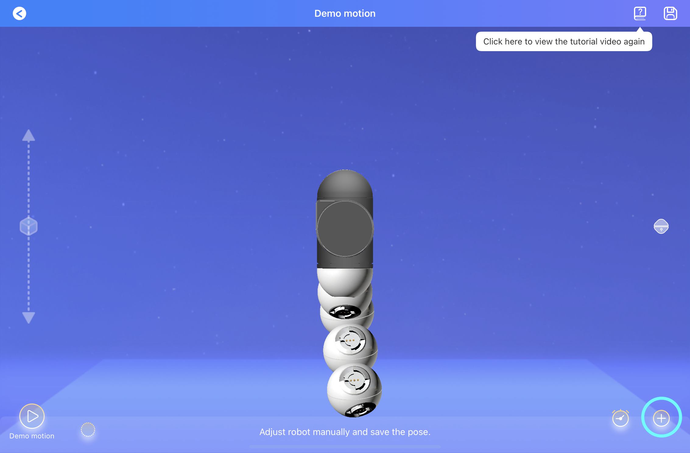 Beginning a New Demo Motion